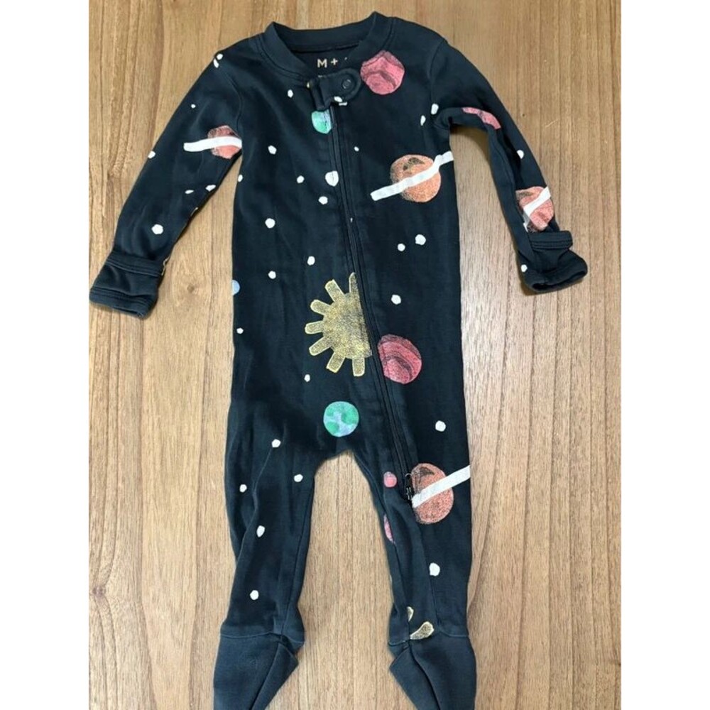 Monica + Andy 3-6 months organic cotton sleepe